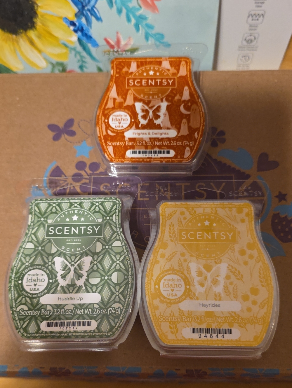 Scentsy Wax Melt Set Of 3